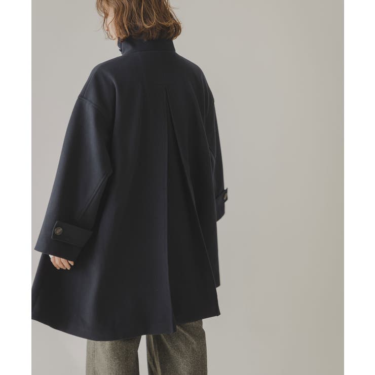 スタンドカラーミドルフレアコート 韓国 夢展望 | 夢展望 | 詳細画像21 