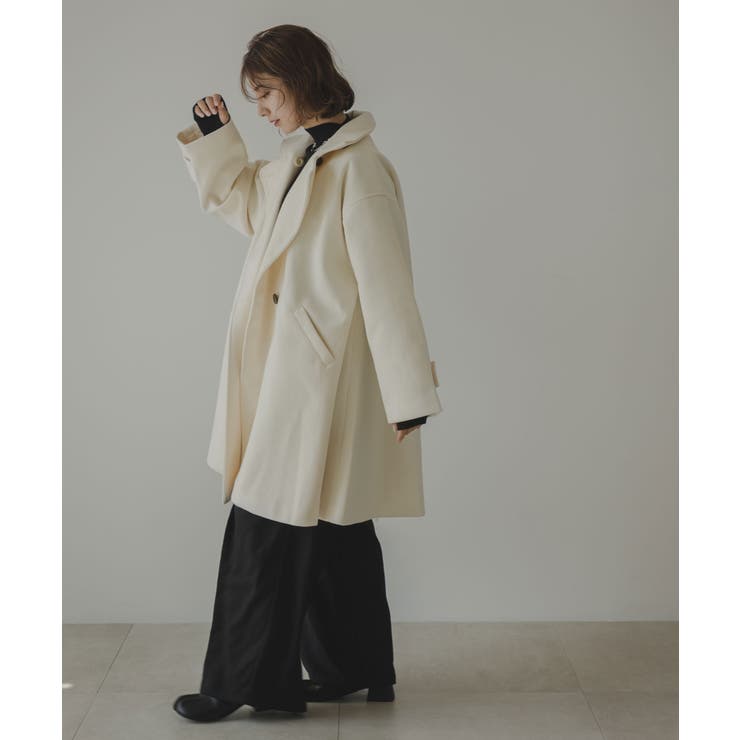 スタンドカラーミドルフレアコート 韓国 夢展望 | 夢展望 | 詳細画像28 