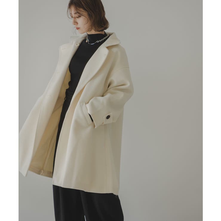 スタンドカラーミドルフレアコート 韓国 夢展望 | 夢展望 | 詳細画像31 