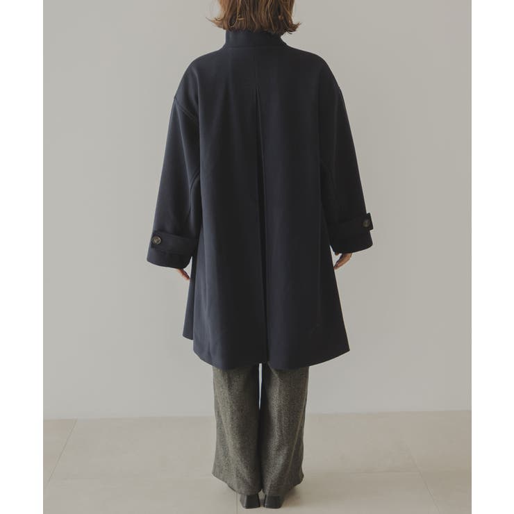 スタンドカラーミドルフレアコート 韓国 夢展望 | 夢展望 | 詳細画像41 