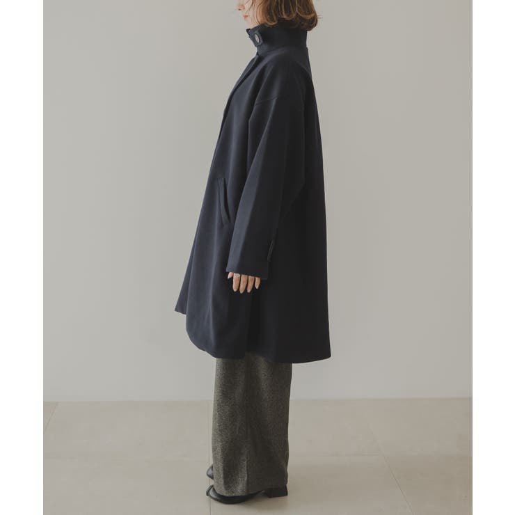 スタンドカラーミドルフレアコート 韓国 夢展望 | 夢展望 | 詳細画像42 