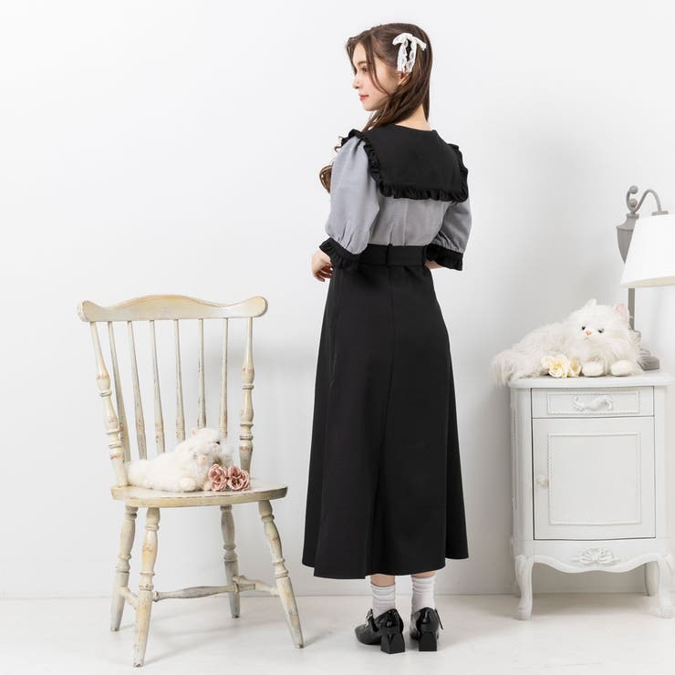 ワンピース 1〜87巻セット 中古 ハートチェーンプリントボウタイワンピース 49AV JUNKO SHIMADA