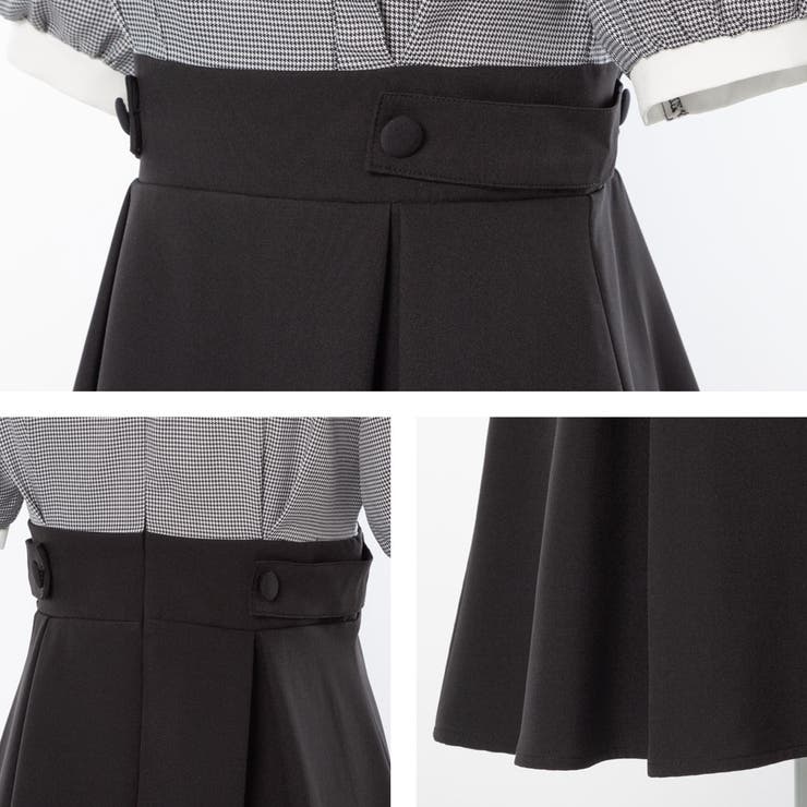 丸襟フリルリボン半袖ワンピース 量産型 地雷系 夢展望 | DearMyLove | 詳細画像35 