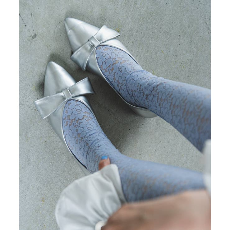 ポインテッドトゥリボンパンプス 韓国 夢展望 | 夢展望 | 詳細画像5 