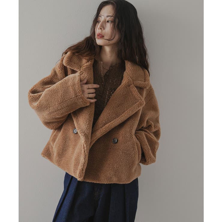 テディベアショートコート 韓国 夢展望 | 夢展望 | 詳細画像12 