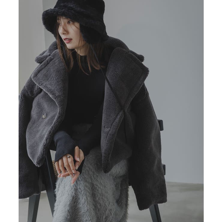 テディベアショートコート 韓国 夢展望[品番：YU000047683]｜夢