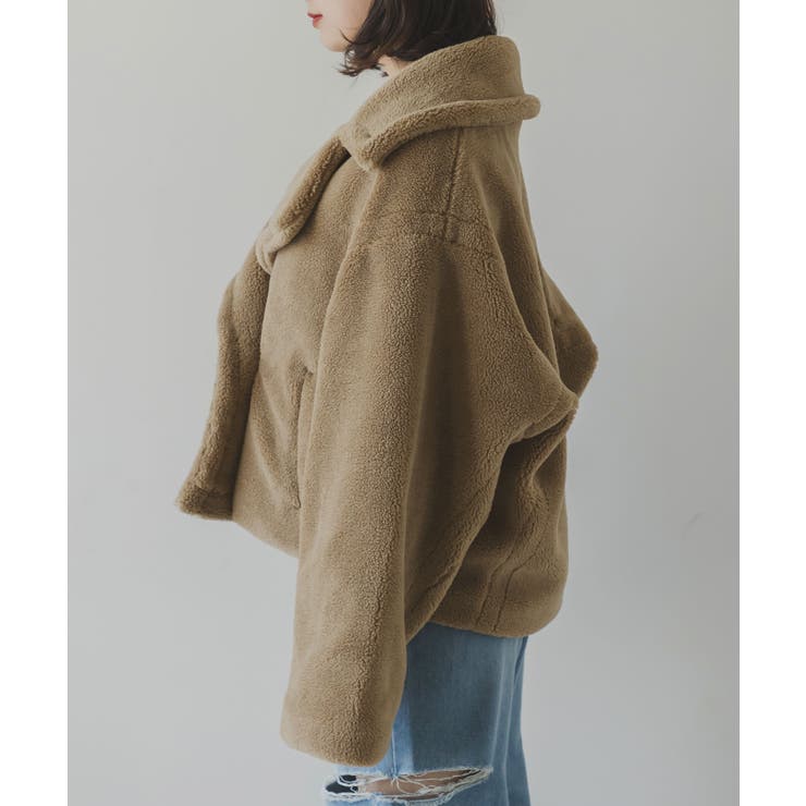 テディベアショートコート 韓国 夢展望 | 夢展望 | 詳細画像44 