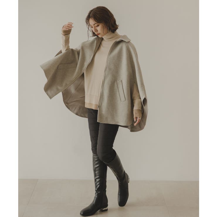 配色レイヤードタートルニット 韓国 夢展望 | 夢展望 | 詳細画像5 