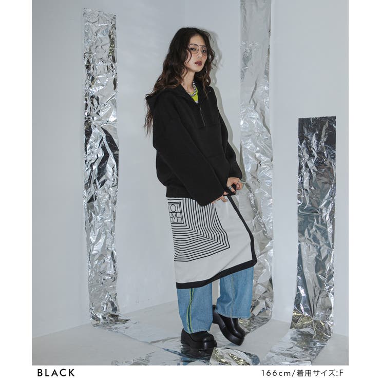 ボンディングハーフジップパーカー 韓国 夢展望 | 夢展望 | 詳細画像4 