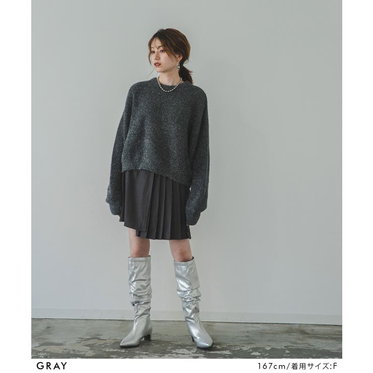 ラメニットトップス 韓国 夢展望 | 夢展望 | 詳細画像10 