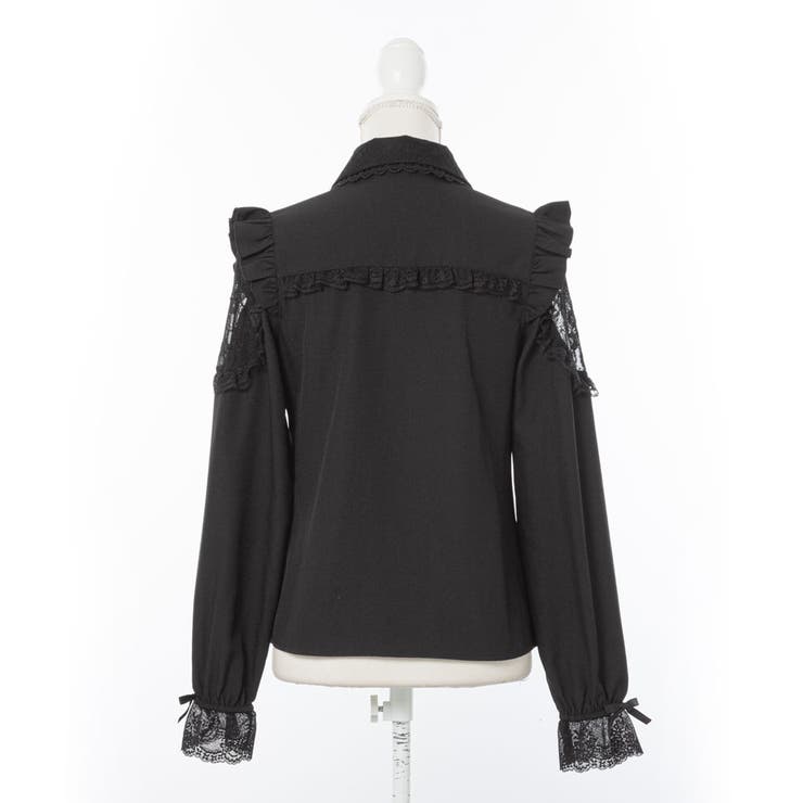 レースフリルハートビジューブラウス 量産型 地雷系 夢展望 | DearMyLove | 詳細画像21 