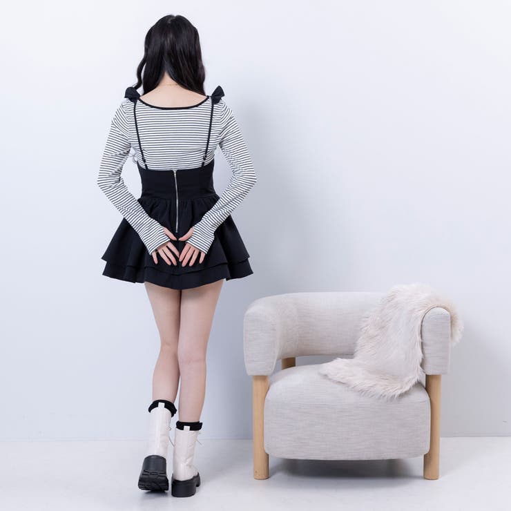 ラウンドホールカットソー 量産型 地雷系 夢展望 | DearMyLove | 詳細画像3 