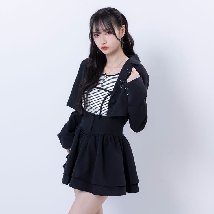 ラウンドホールカットソー 量産型 地雷系 夢展望 | DearMyLove | 詳細画像6 