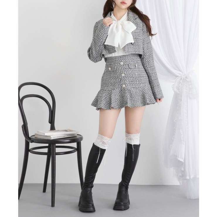 シンプルボウタイシャツブラウス #シワになりにくい 量産型 地雷系 夢展望 | DearMyLove | 詳細画像19 