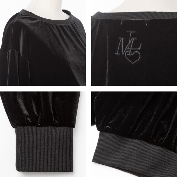 エンボスロゴベロアセットアップ 量産型 地雷系 夢展望[品番