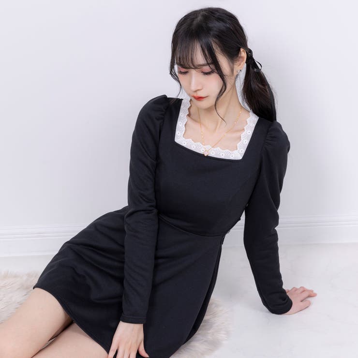 クラシカルミニドレス 量産型 地雷系 夢展望 | DearMyLove | 詳細画像8 