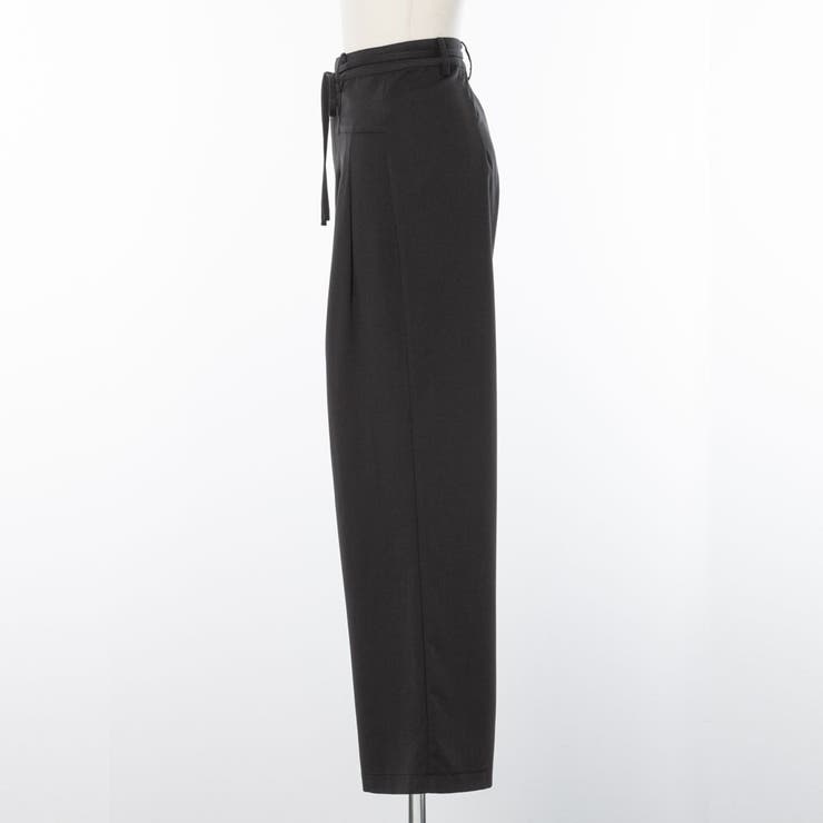 リボンベルト付シンプルタックワイドパンツ 量産型 地雷系 夢展望 | DearMyLove | 詳細画像22 