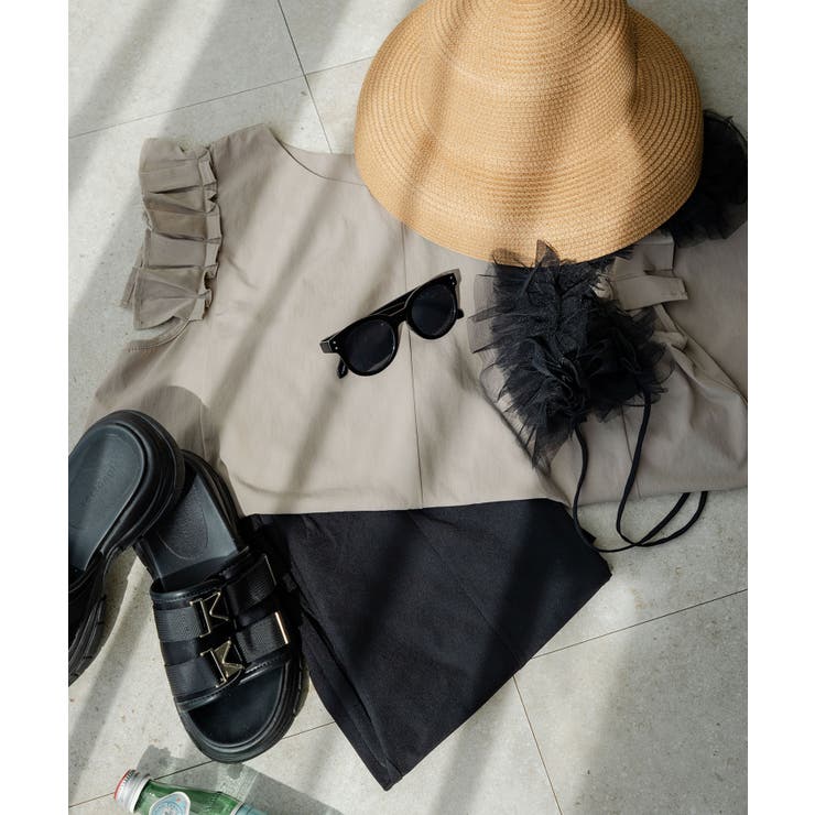 チュールフリルストラップ 韓国 夢展望 | 夢展望 | 詳細画像9 