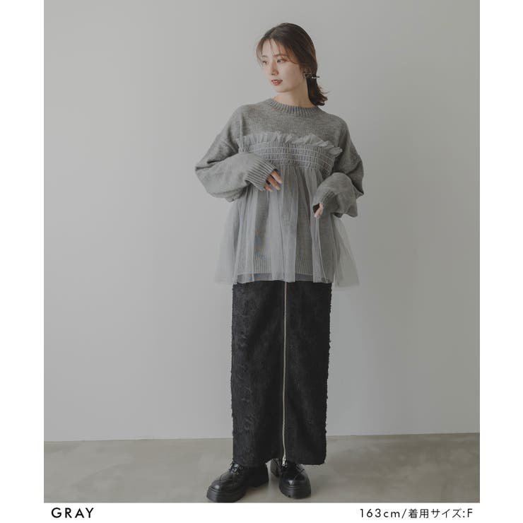 チュールドッキングニット 韓国 夢展望 | 夢展望 | 詳細画像13 