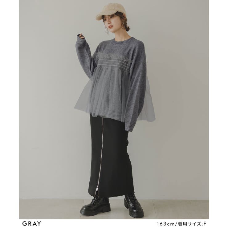 チュールドッキングニット 韓国 夢展望 | 夢展望 | 詳細画像34 