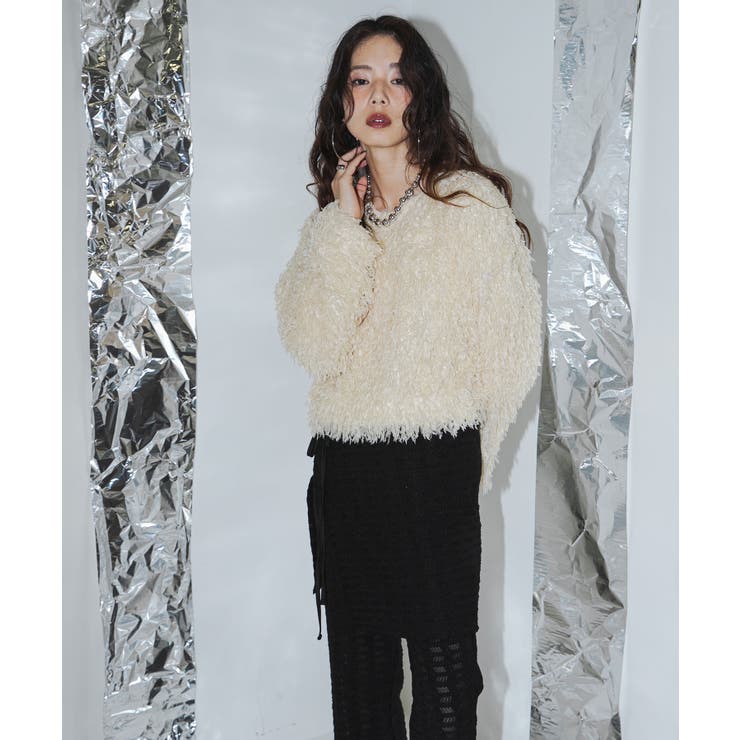 2wayフリンジプルオーバートップス 韓国 夢展望 | 夢展望 | 詳細画像3 