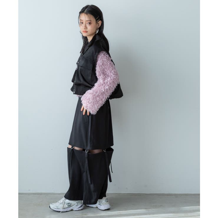 2wayフリンジプルオーバートップス 韓国 夢展望 | 夢展望 | 詳細画像40 