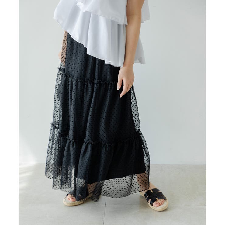 チュールティアードスカート 韓国 夢展望 | 夢展望 | 詳細画像11 