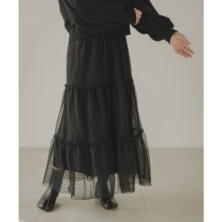 チュールティアードスカート 韓国 夢展望 | 夢展望 | 詳細画像12 