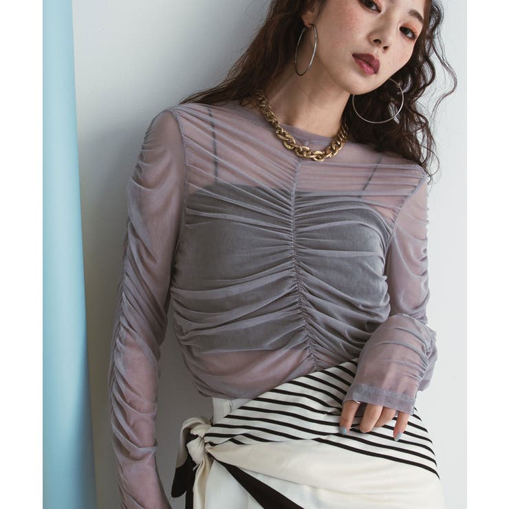 シアーギャザートップス 韓国 夢展望 | 夢展望 | 詳細画像5 