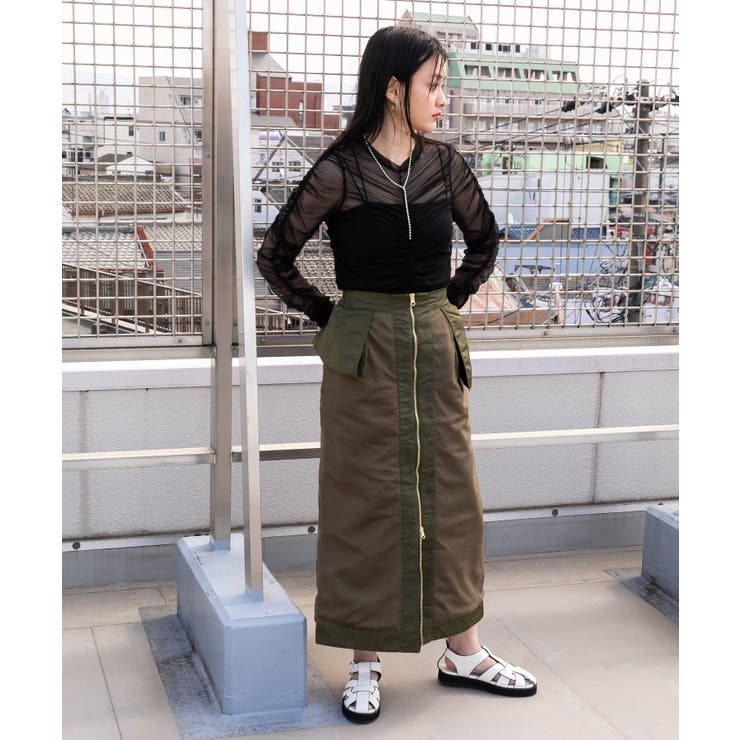 シアーギャザートップス 韓国 夢展望 | 夢展望 | 詳細画像18 