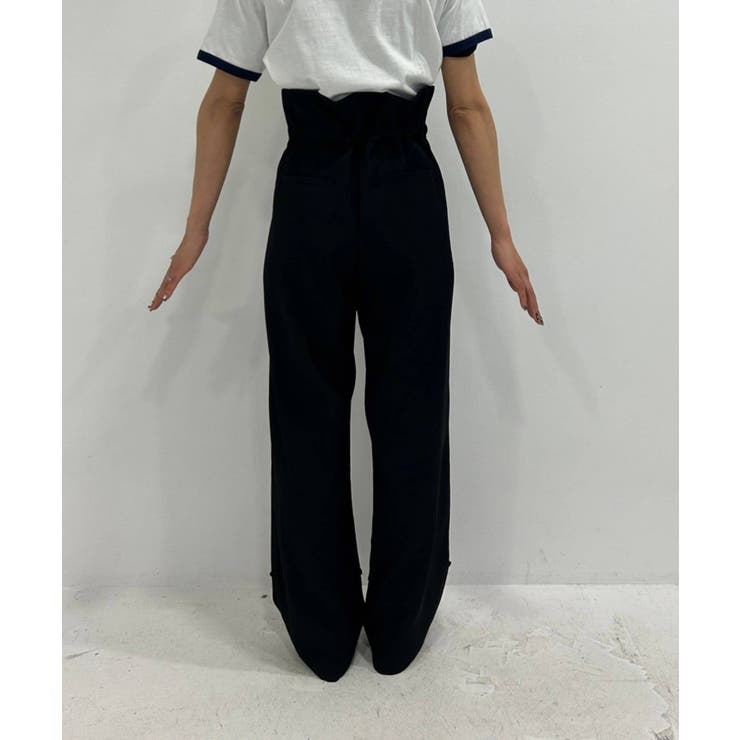 ウエストデザイン2wayタックワイドパンツ 韓国 夢展望 | 夢展望 | 詳細画像45 