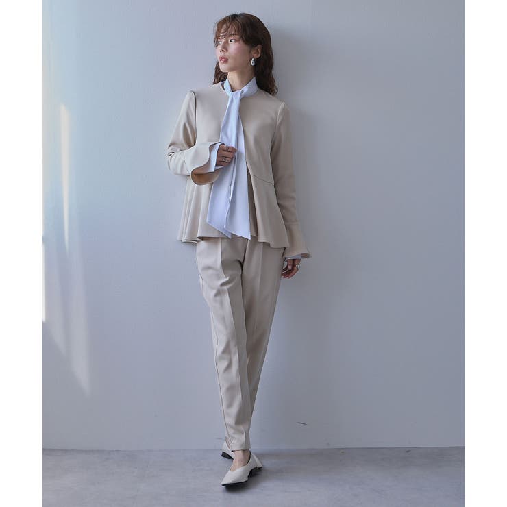 ジャケット・ブラウス・パンツスーツ3点セット 韓国 夢展望 | 夢展望 | 詳細画像14 