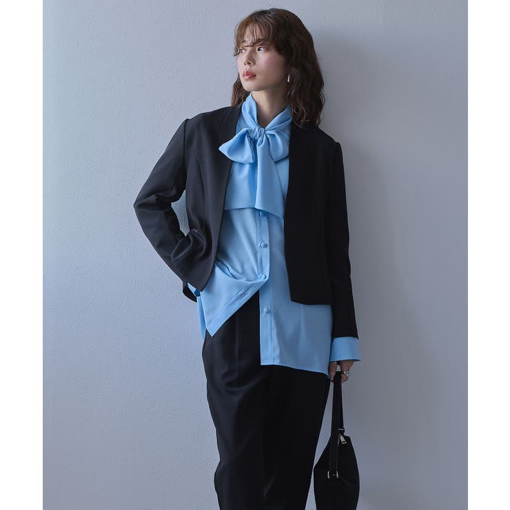 ジャケット・ブラウス・パンツスーツ3点セット 韓国 夢展望 | 夢展望 | 詳細画像24 