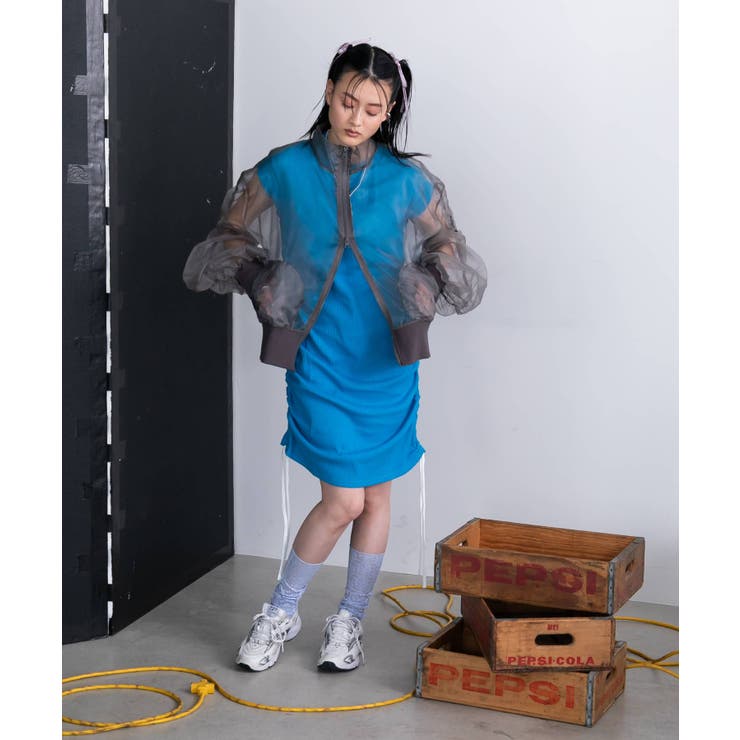 スリーブシャーリングシアーブルゾン 韓国 夢展望 bohmal(ボマール) | 夢展望 | 詳細画像15 