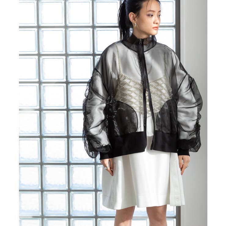 スリーブシャーリングシアーブルゾン 韓国 夢展望 bohmal(ボマール) | 夢展望 | 詳細画像22 