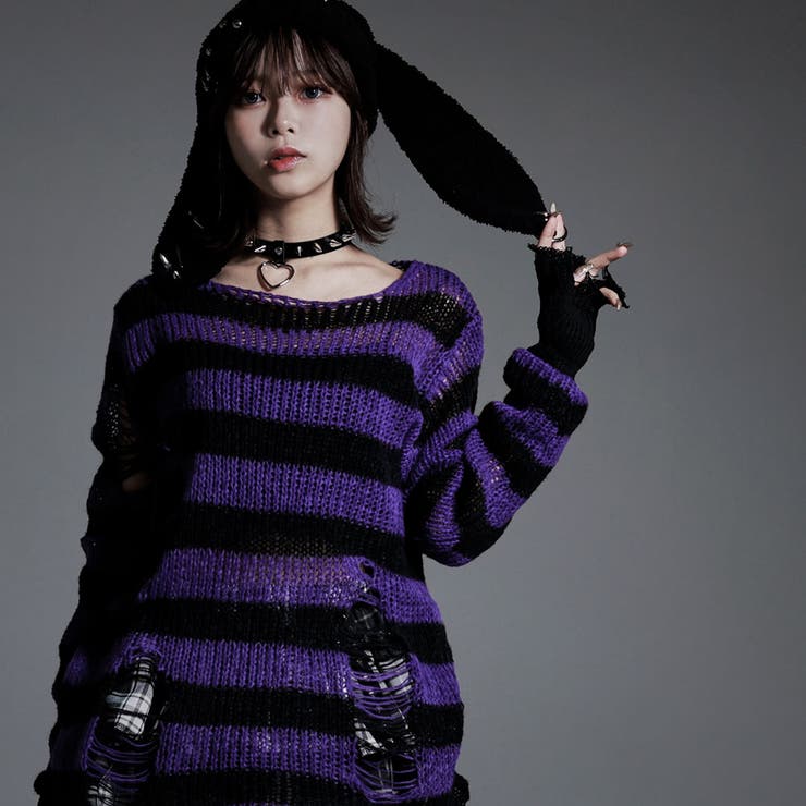 サブジラ系定番ボーダーニット 韓国 夢展望 | 夢展望 | 詳細画像23 