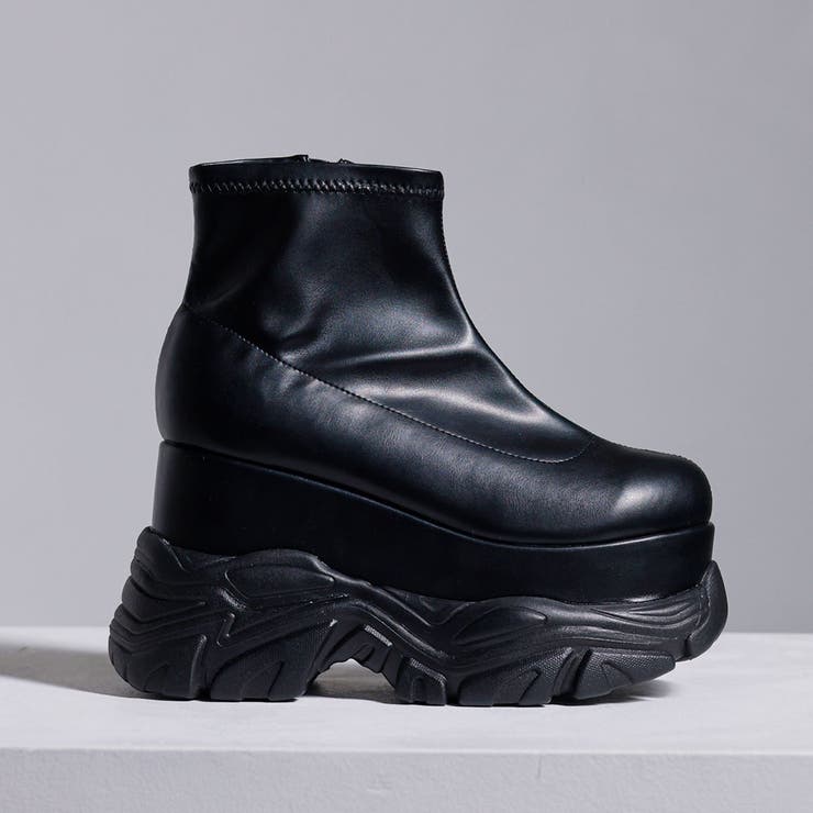 00s FUGA Layered Leather Boots y2k お兄系 - メルカリ