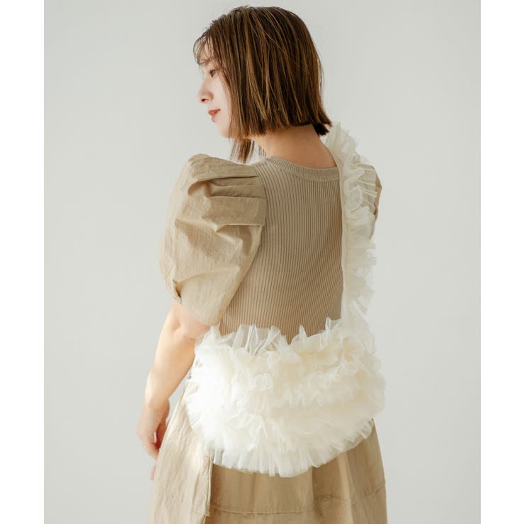 ボリュームスリーブドッキングワンピース 韓国 夢展望 | 夢展望 | 詳細画像24 