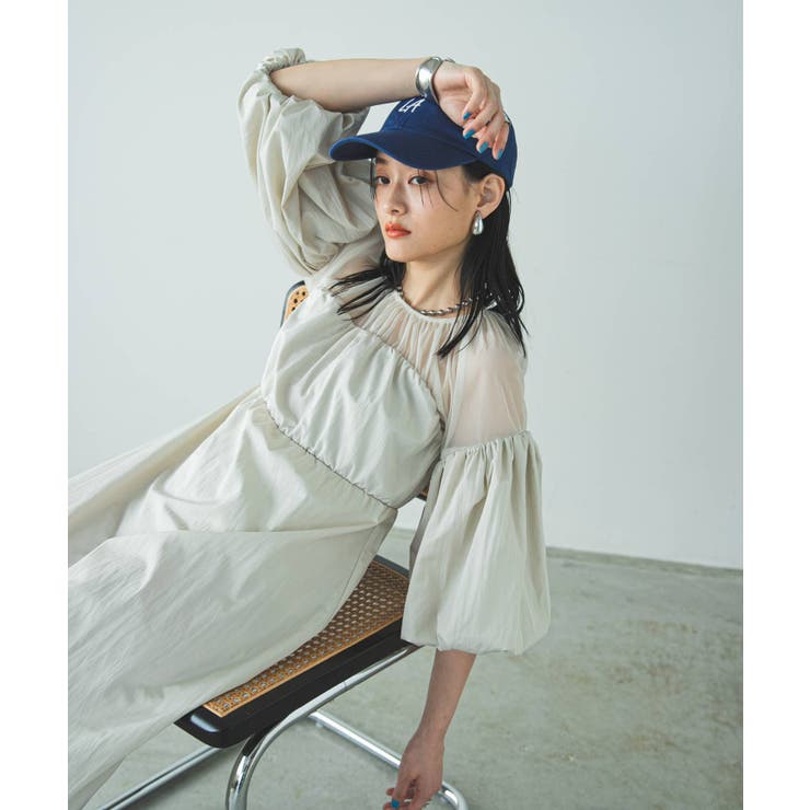 タフタ×チュールドッキングワンピース 韓国 夢展望 bohmal(ボマール) | 夢展望 | 詳細画像11 