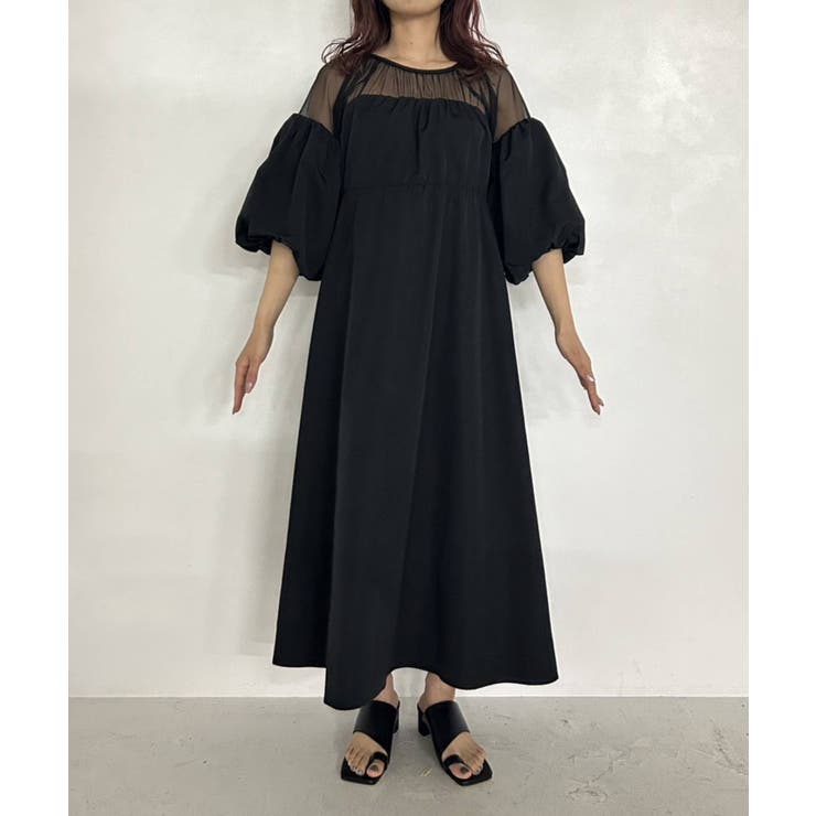 タフタ×チュールドッキングワンピース 韓国 夢展望 bohmal(ボマール) | 夢展望 | 詳細画像25 