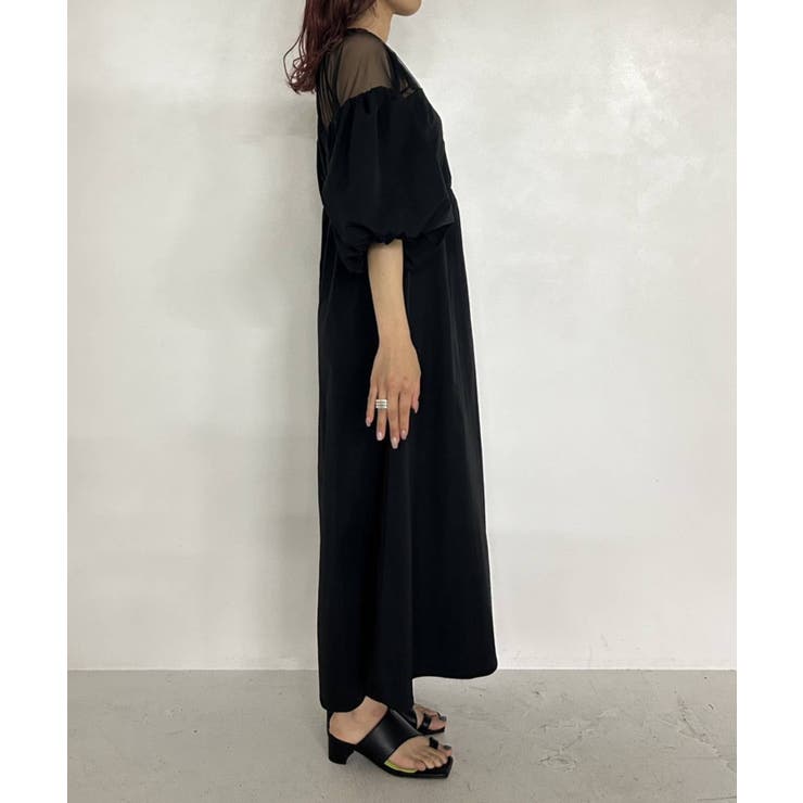タフタ×チュールドッキングワンピース 韓国 夢展望 bohmal(ボマール) | 夢展望 | 詳細画像27 