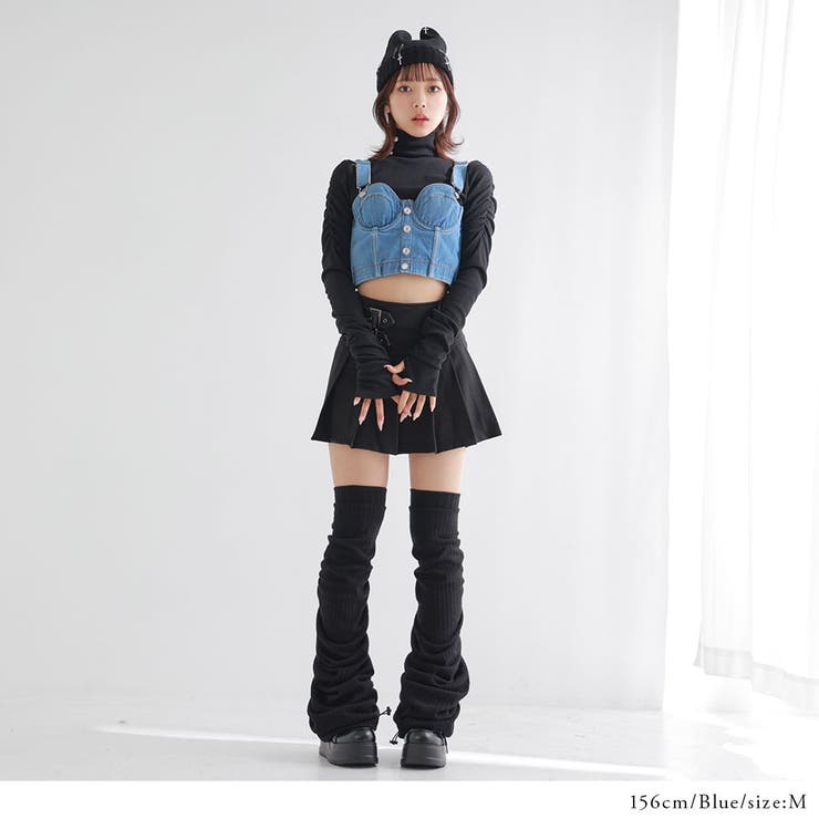 デニムビスチェ 韓国 夢展望 | 夢展望 | 詳細画像2 