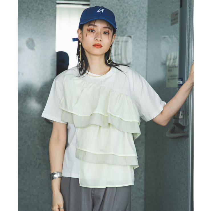 ボリュームラッフルTシャツ 韓国 夢展望 | 夢展望 | 詳細画像20 