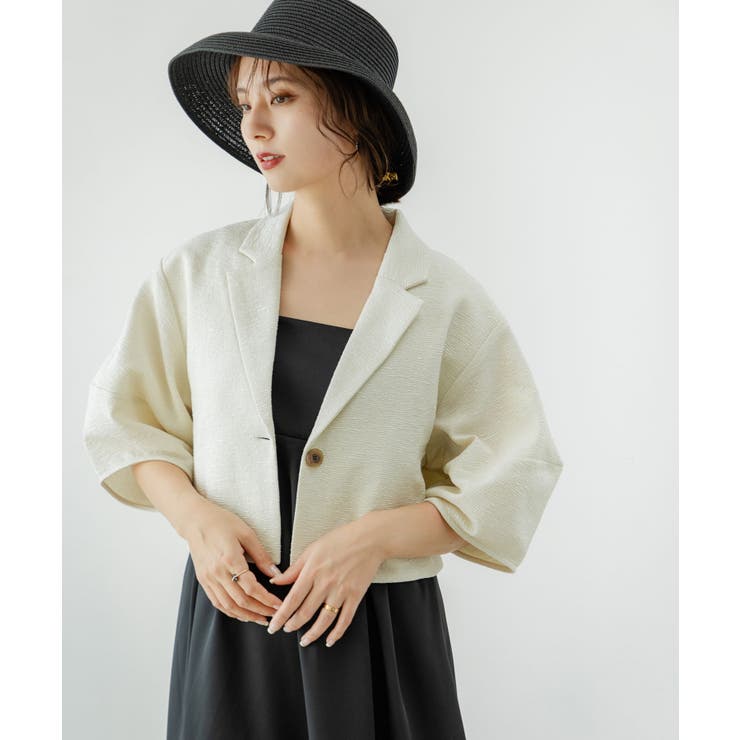 ランタンスリーブテーラードジャケット 韓国 夢展望 | 夢展望 | 詳細画像9 