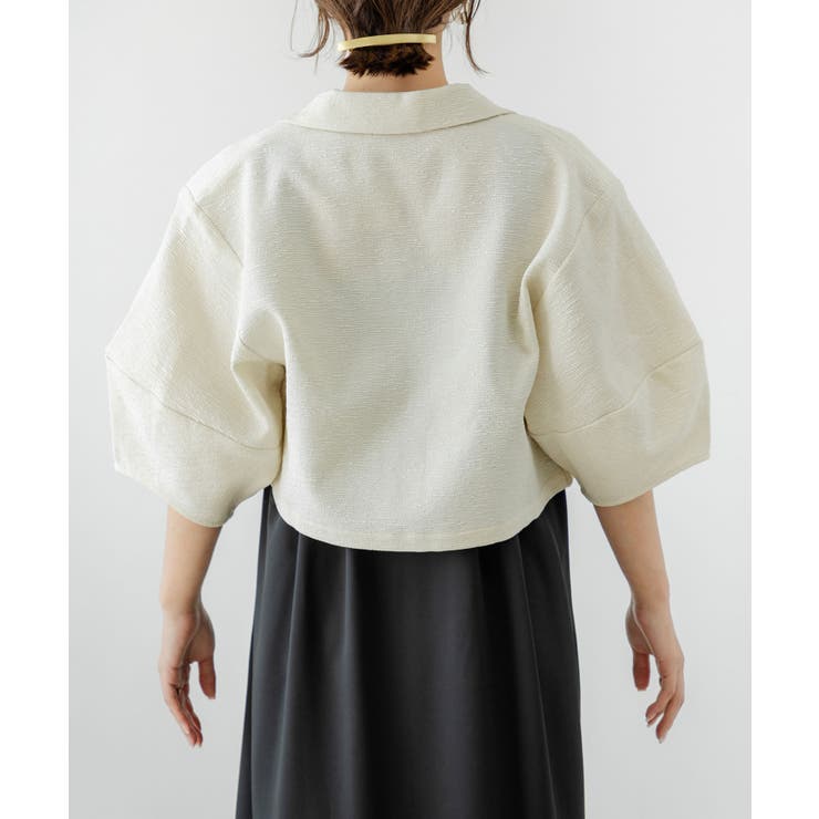 ランタンスリーブテーラードジャケット 韓国 夢展望 | 夢展望 | 詳細画像15 