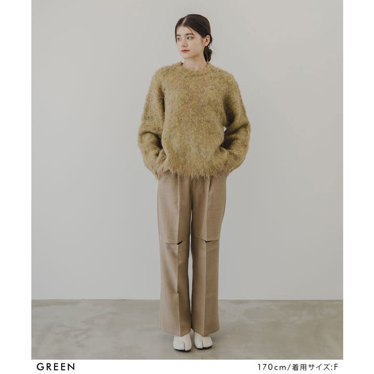 ミックスカラーシャギーニット 韓国 夢展望 | 夢展望 | 詳細画像9 