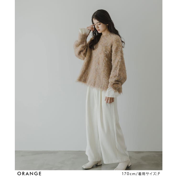 ミックスカラーシャギーニット 韓国 夢展望 | 夢展望 | 詳細画像21 