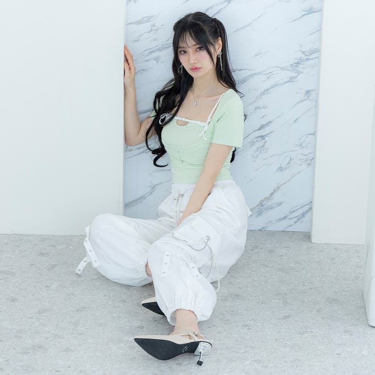 リュバンキャミアンサンブル 量産型 地雷系 夢展望 | DearMyLove | 詳細画像10 