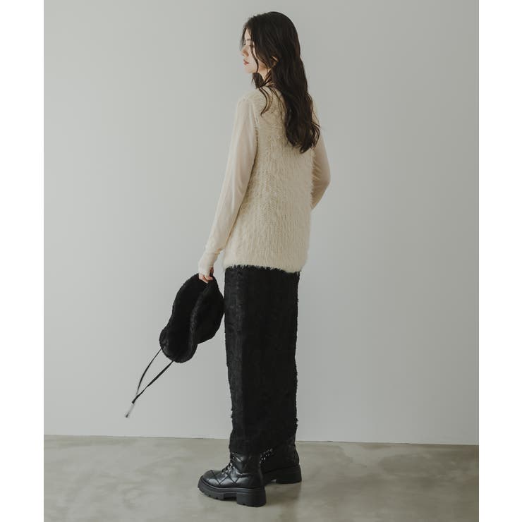 フェザーヤーンVネックベスト 韓国 夢展望 | 夢展望 | 詳細画像10 