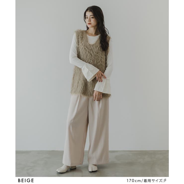 フェザーヤーンVネックベスト 韓国 夢展望 | 夢展望 | 詳細画像13 